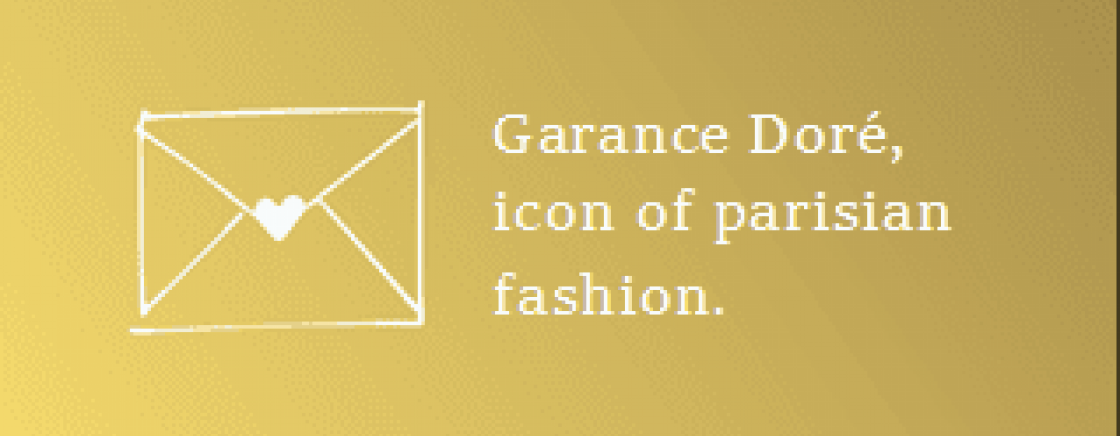 Garance Doré, icon of parisian fashion