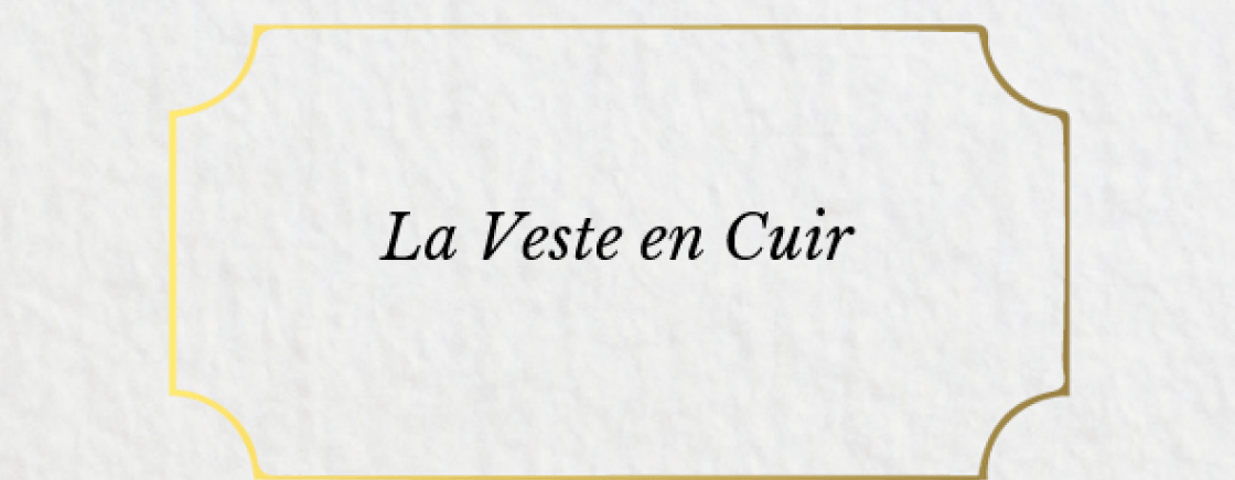 La Veste en Cuir