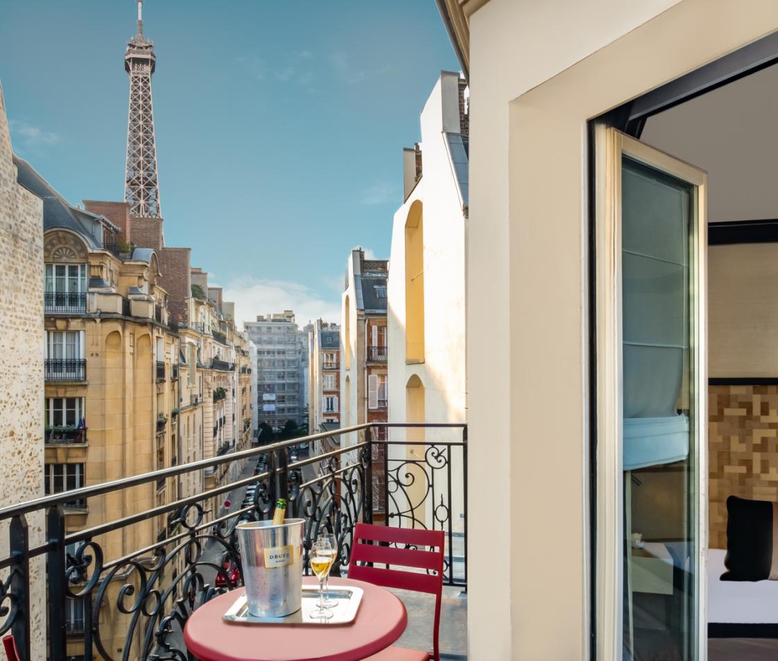 The Derby Alma Hotel, Paris  Eiffel Tower-facing Executive Room & Terrace